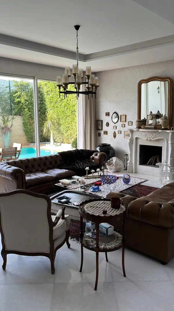 vente villa piscine jardin dar bouazza casablanca