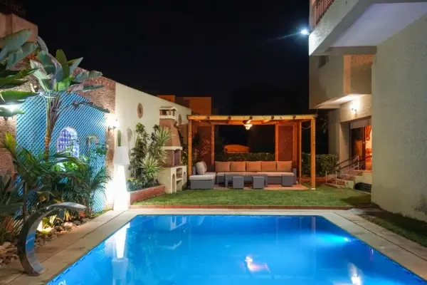 Ain diab - villa en vente style oriental raffiné-