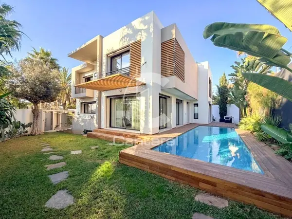 Villa neuve meublee en location -longchamps-