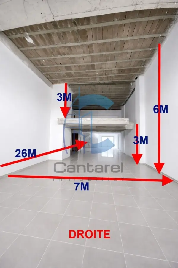 Location deux Magasins à l’intersection du Bd Anoual et 2 Mars