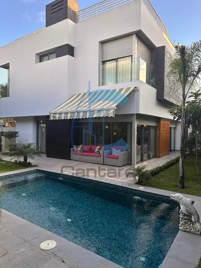 Villa moderne haut standing – résidence sécurisée | dar bouazza