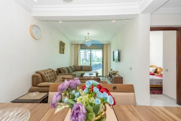 À louer – Appartement meublé rénové avec balcon et vue jardin | Beauséjour