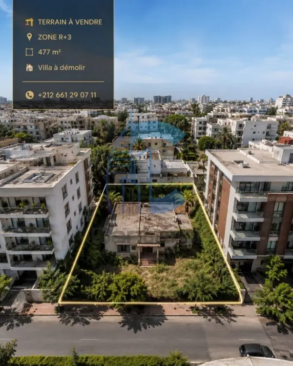 VENTE VILLA A DÉTRUIRE RIVIERA