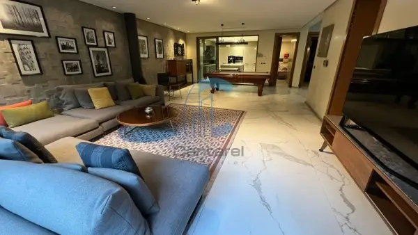 VILLA 5 CHAMBRES AVEC PISCINE ET POOL HOUSE À VENDRE - ARGAN GOLF MARRAKECH