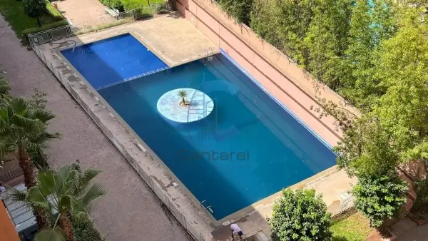 APPARTEMENT 3 CHAMBRES RÉNOVÉ EN 2025 AVEC TERRASSE À LOUER - HIVERNAGE MARRAKECH