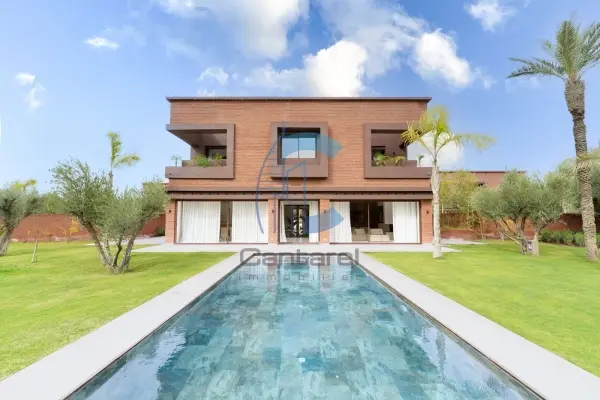 Villa d'exception 5 suites de 1191 a 1789 m² de terrain avec piscine - route d'amizmiz marrakech